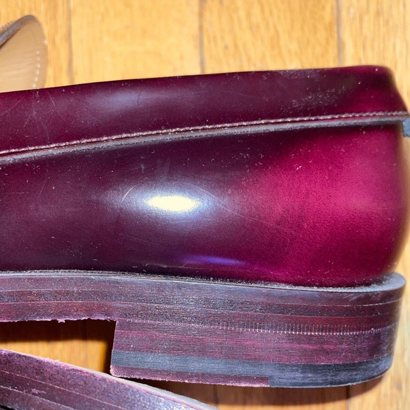 Brand New Men’s BOSS PENNY-TRIM LOAFERS IN BRUSH-OFF LEATHER - Picture 5 of 10